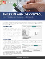 Shelf Life and Lot Control Flyer