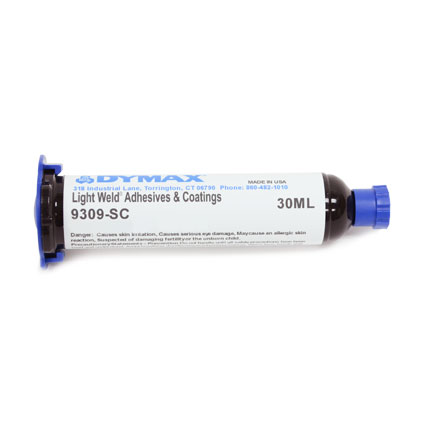 Dymax Ultra Light-Weld® 9309-SC Light-Cure Adhesive 30 mL Syringe
