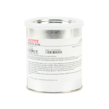 Henkel Loctite Ablestik 45 Epoxy Adhesive Resin Black 1 lb Can