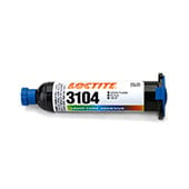 Henkel Loctite 3104 Light Cure Adhesive Clear 25 mL Syringe