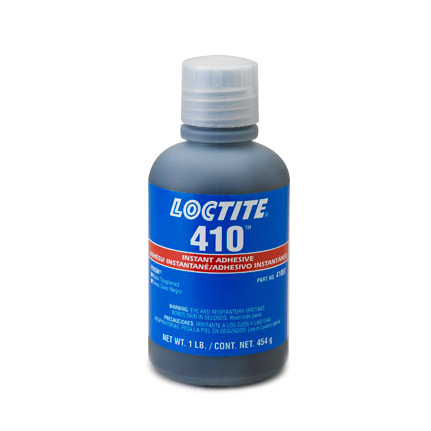 Henkel Loctite 410 Toughened Instant Adhesive Black 1 lb Bottle