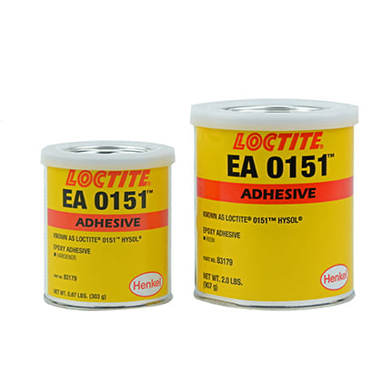 Henkel Loctite EA 0151 Epoxy Adhesive Clear 2.6 lb Kit