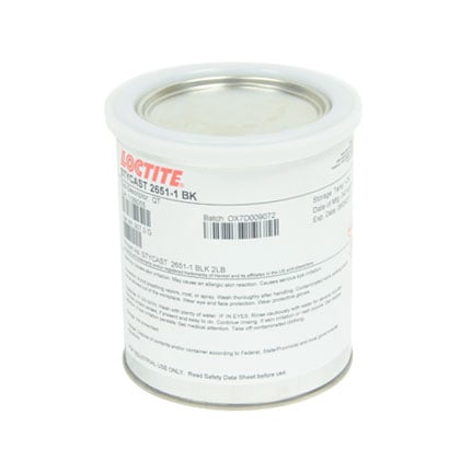 Henkel Loctite STYCAST 2651-1 Epoxy Encapsulant Black 2 lb Can