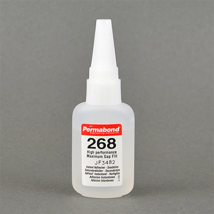 Permabond 268 General Purpose Cyanoacrylate Adhesive Clear 1 oz Bottle