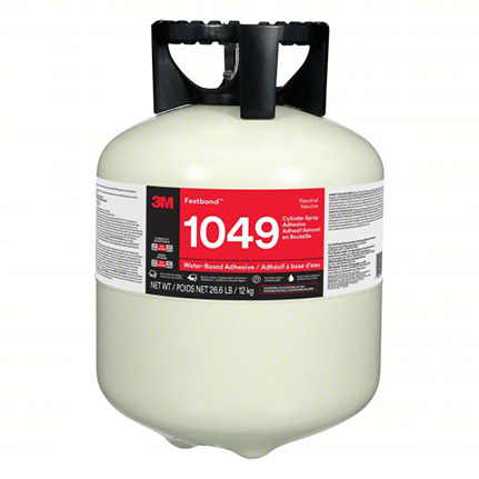 3M 1049 Fastbond Cylinder Spray Adhesive Clear 26.6 lbs Cylinder