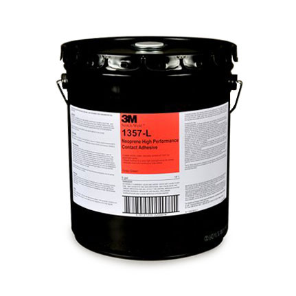 3M 1357L Neoprene High Performance Contact Adhesive Gray 5 gal Pail