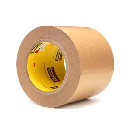 3M 465 Adhesive Transfer Tape Clear 4 in x 60 yd Roll