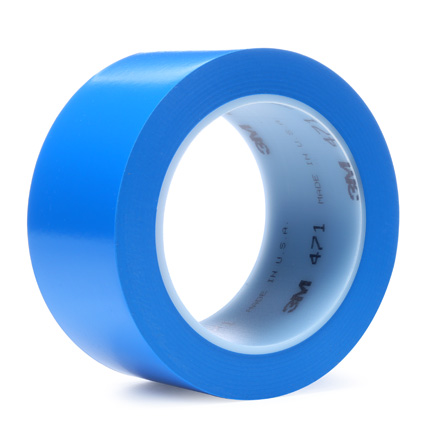 3M 471 Vinyl Tape Blue 2 in x 36 yd Roll