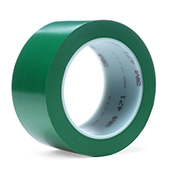 3M 471 Vinyl Tape Green 2 in x 36 yd Roll