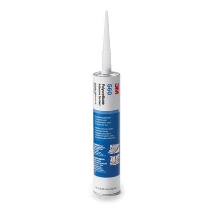 3M 560 Polyurethane Adhesive-Sealant Black 310 mL Cartridge