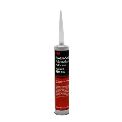 3M 560 Polyurethane Adhesive-Sealant Gray 310 mL Cartridge