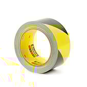 3M 5702 Safety Stripe Tape Black and Yellow 2 in x 36 yd Roll