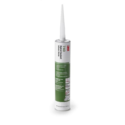 3M 740 UV Hybrid Adhesive-Sealant White 290 mL Cartridge