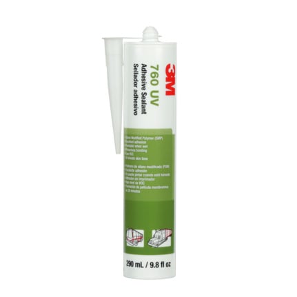 3M 760 UV Hybrid Adhesive-Sealant White 290 mL Cartridge