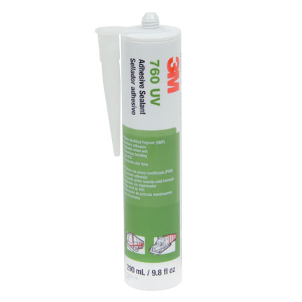 3M 760 UV Hybrid Adhesive-Sealant Gray 290 mL Cartridge