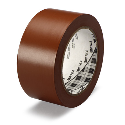 3M 764 General Purpose Vinyl Tape Brown 2 in x 36 yd Roll