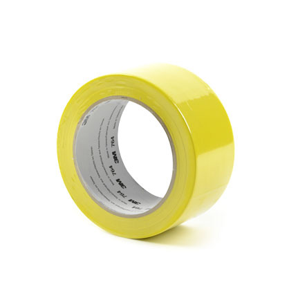 3M 764 General Purpose Vinyl Tape Yellow 2 in x 36 yd Roll