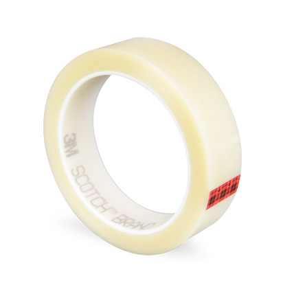 3M 850 Acrylic Polyester Film Tape Clear 1 in x 72 yd Roll
