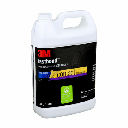3M Fastbond 30NF Contact Adhesive Neutral 1 Gal Jug