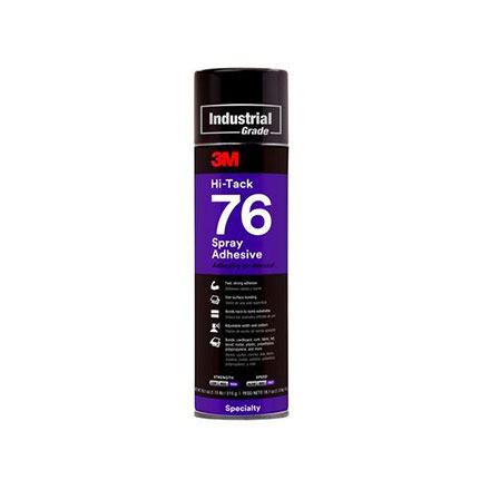 3M FoamFast 74 Spray Adhesive, Clear - 16.9 oz can