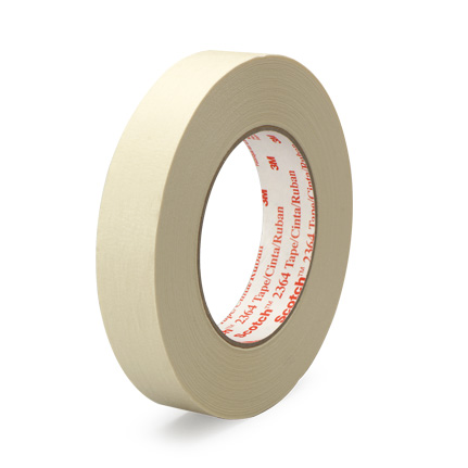 9 Rolls of Masking Tape 6MM x 20M Crepe Paper Protective Scotch Strip Thin  Adhesive High and Low Tem