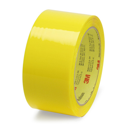3M Scotch 371 Box Sealing Tape Yellow 48 mm x 100 m Roll