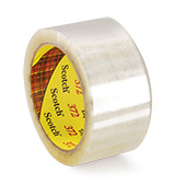 3M Scotch 372 Box Sealing Tape Transparent 48 mm x 50 m Roll