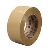3M Scotch 375 Box Sealing Tape Tan 72 mm x 50 m Roll