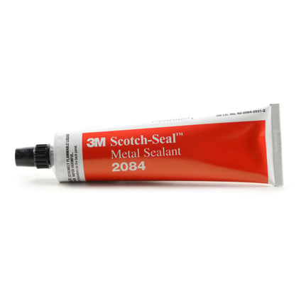 3M Scotch-Seal 2084 Metal Sealant Aluminum 5 oz Tube