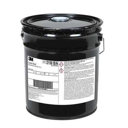 3M Scotch-Weld 2158 Epoxy Adhesive Part A Gray 5 gal Pail