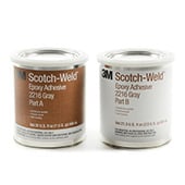 3M Scotch-Weld 2216 Epoxy Adhesive Gray 1 qt Can Kit
