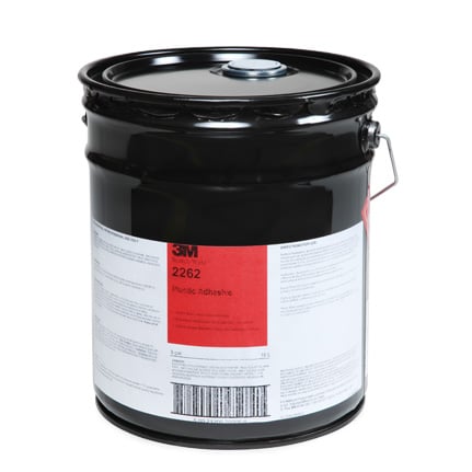 3M Scotch-Weld 2262 Plastic Adhesive Clear 5 gal Pail