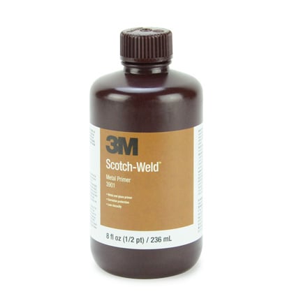 3M Scotch-Weld Metal Primer 3901, Red, 0.5 Pint Can