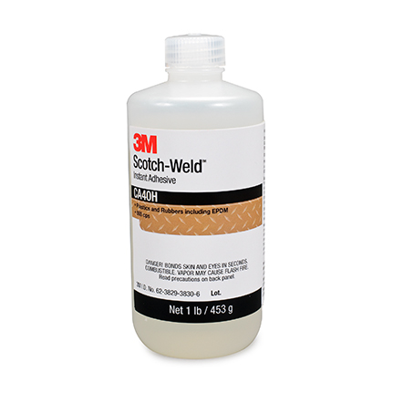 3M Scotch-Weld Plastic & Rubber Instant Adhesive PR40, Clear, 20