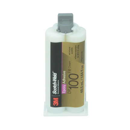3M Scotch-Weld DP100 FR Epoxy Adhesive Cream 48.5 mL Duo-Pak Cartridge