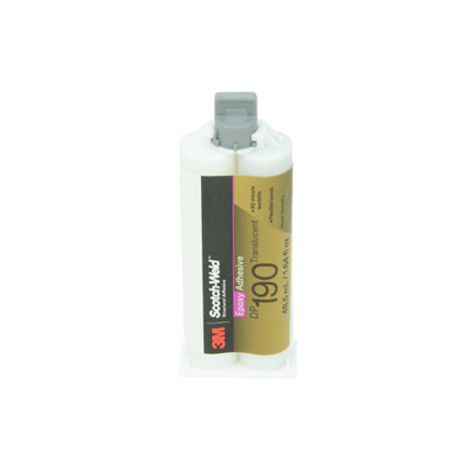 3M Scotch-Weld DP190 Epoxy Adhesive Clear 48.5 mL Duo-Pak Cartridge