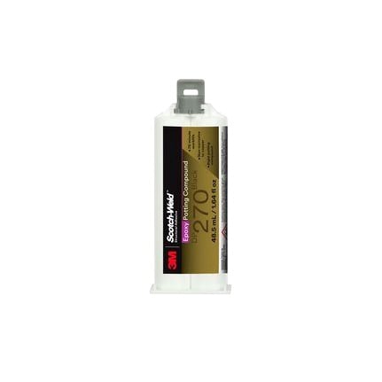 3M Scotch-Weld DP270 Epoxy Potting Compound Black 48.5 mL Duo-Pak Cartridge