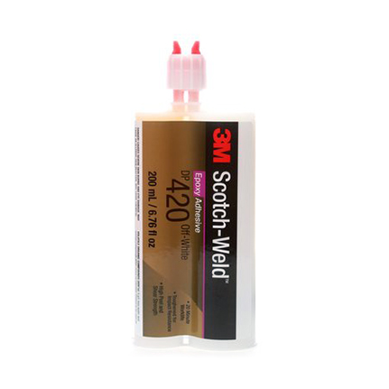 3M Scotch-Weld DP420 Epoxy Adhesive Off-White 200 mL Duo-Pak Cartridge