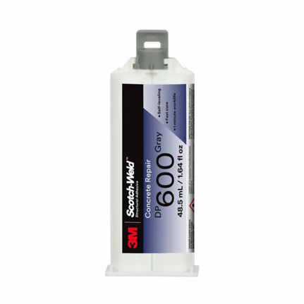 3M Scotch-Weld DP600 Urethane Adhesive Gray 48.5 mL Duo-Pak