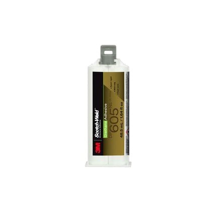 3M Scotch-Weld DP605 NS Urethane Adhesive Off-White 48.5 mL Duo-Pak Cartridge