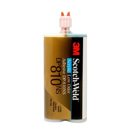 3M Scotch-Weld DP810 NS Low Odor Acrylic Adhesive 200 mL Duo-Pak Cartridge