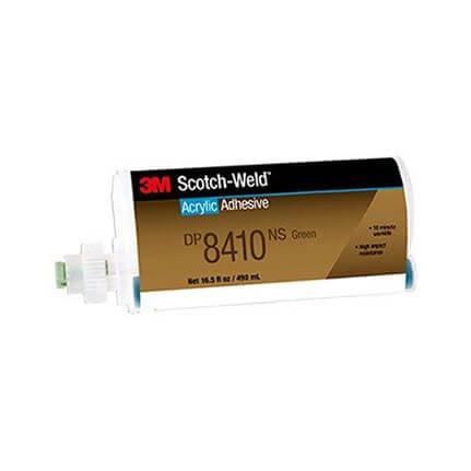 3M Scotch-Weld DP8410NS Acrylic Adhesive Green 490 mL Cartridge