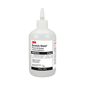 3M Scotch-Weld PR600 Plastic and Rubber Instant Adhesive Clear 1 lb Bottle