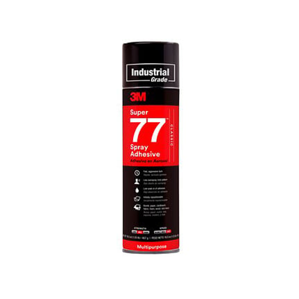 Buy 3M Super 77 Spray Adhesive Clear, 7 Oz.