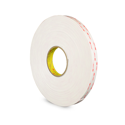 3M VHB Tape 4950 Acrylic Foam White 0.75 in x 36 yd Roll