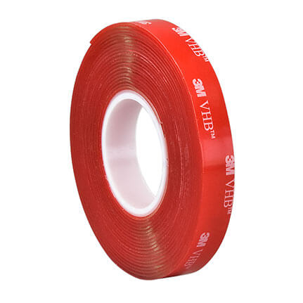 3M VHB Tape 4910 Clear 1 in x 5 yd Roll