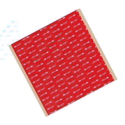 3M VHB LSE-060WF Double Coated Acrylic Foam Tape White 12 in x 12 in Square 6 Pack