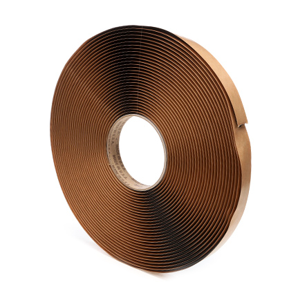 3M Weatherban 5354 Sealant Tape Black  0.375 in x 0.125 in x 50 ft Roll