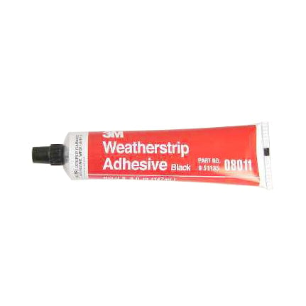 3M Weatherstrip Adhesive, Black