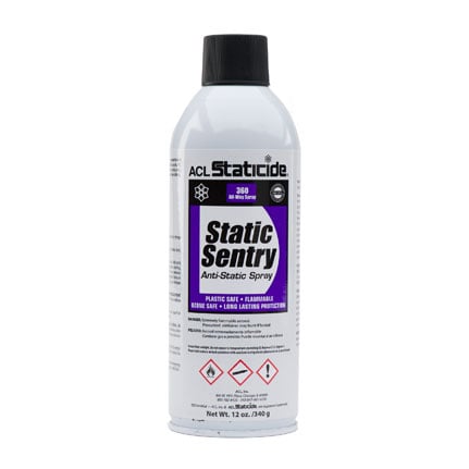 ACL Staticide 2006 Static Sentry Anti-Static Spray 12 oz Aerosol